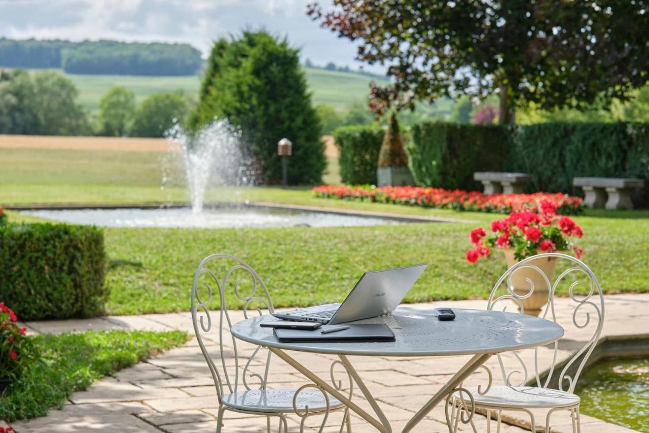 Hostellerie Briqueterie & Spa Champagne Vinay  Exterior photo The garden of the Château de Chaumont